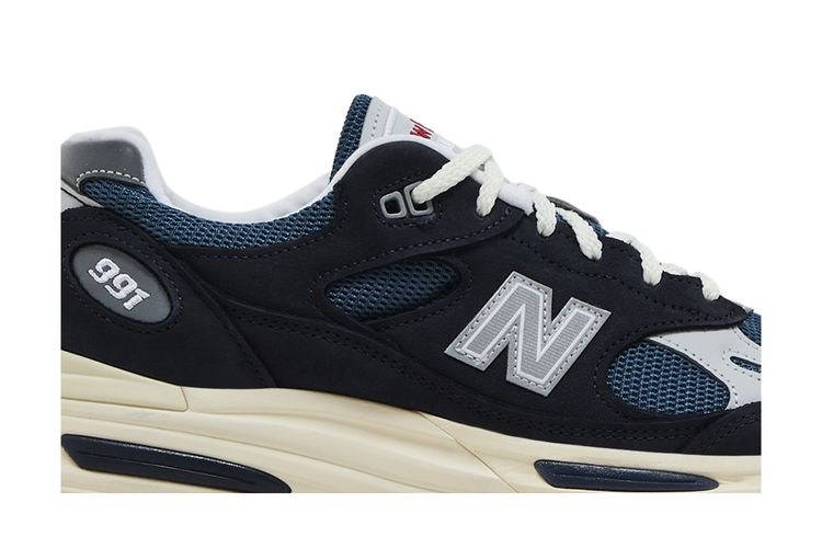Кроссовки 991v2 Made in England 'Vintage Sport Pack - Navy', синий — фото 2