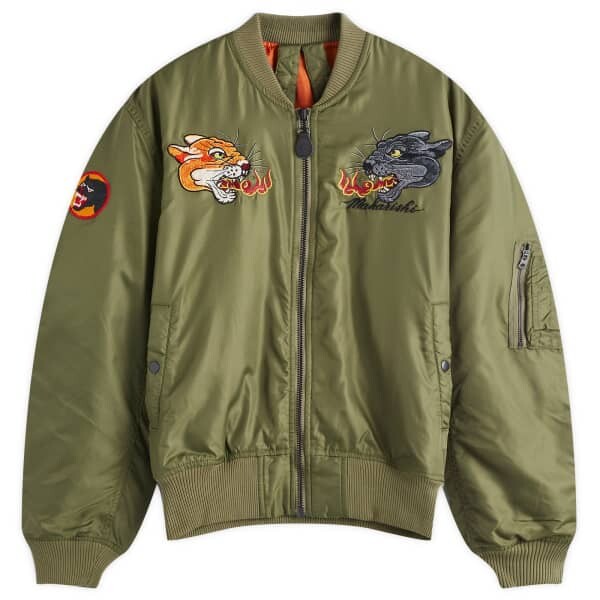 

Летная куртка Duality Panther MA1 Maharishi, зеленый