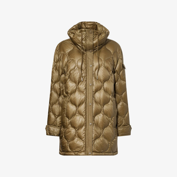 

Куртка с капюшоном Lombi на пуховой подкладке Moncler, зеленый