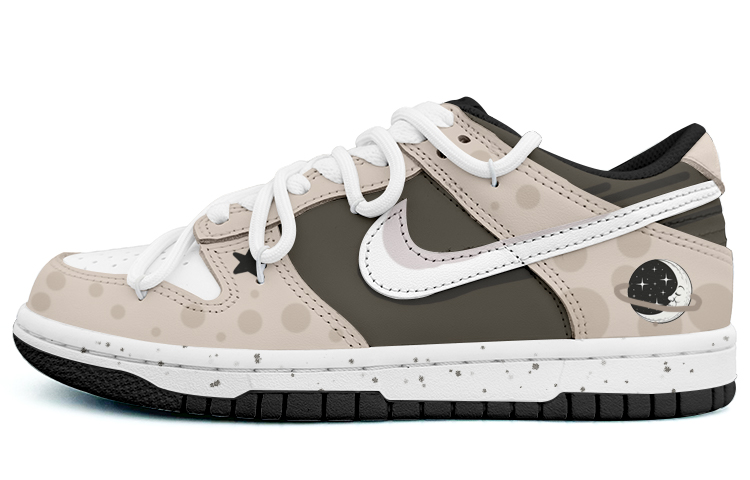 

Кроссовки Nike Dunk Skateboarding Shoes Men Low-top Khaki, цвет Coffee