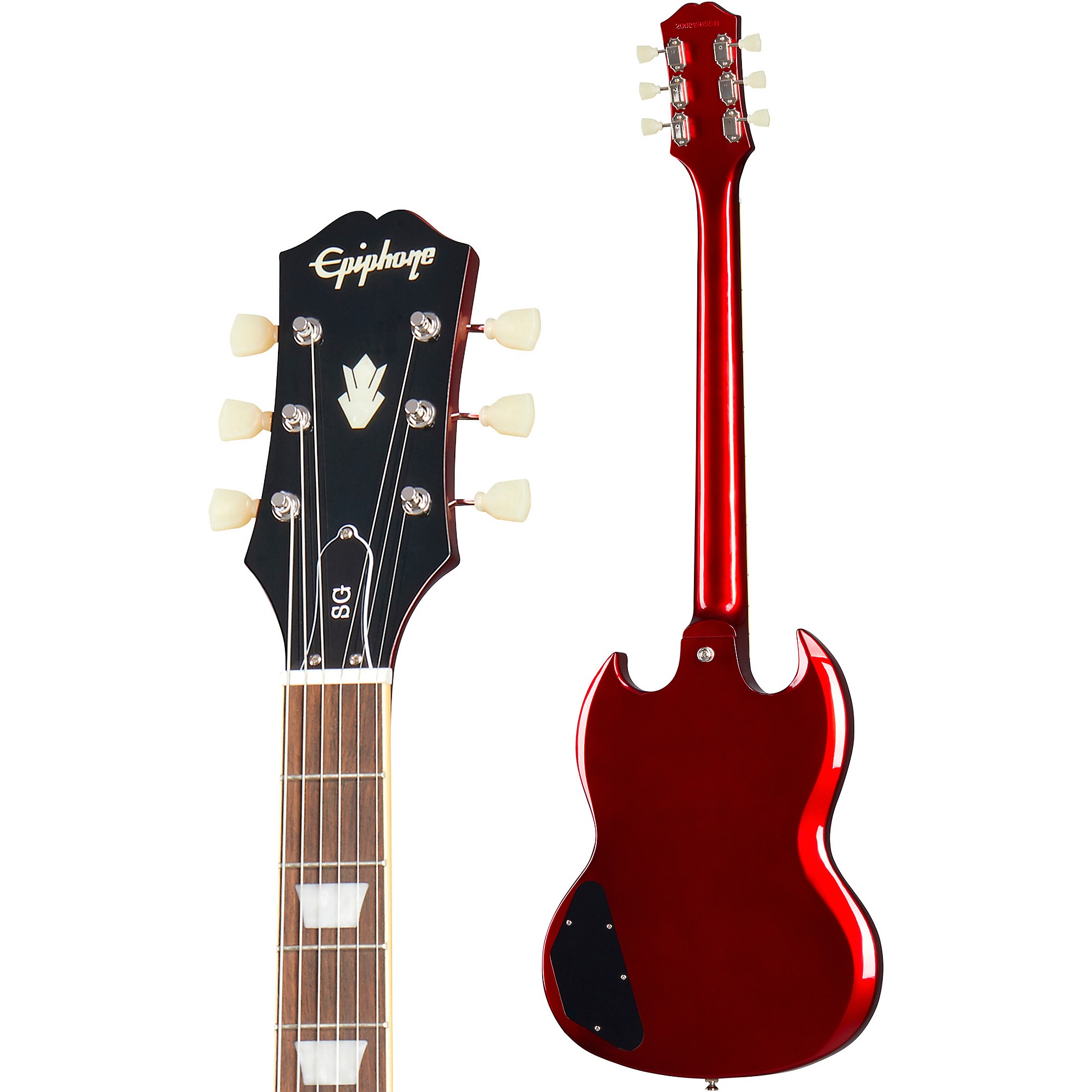 

Электрогитара Epiphone SG Traditional Pro, игристое бордовое