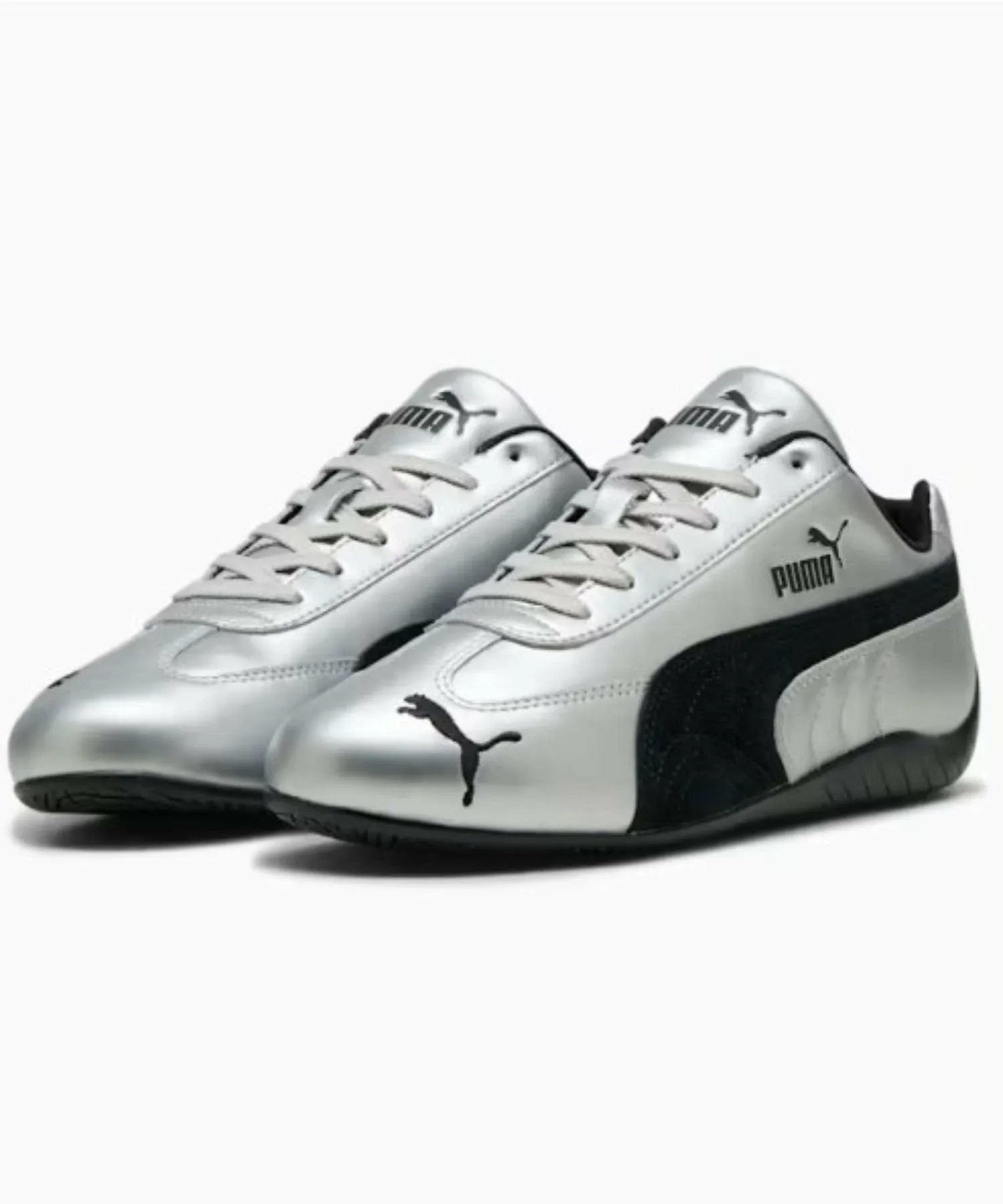 Кроссовки PUMA SPEEDCAT METALLIC 403689 B'2Nd, Silver