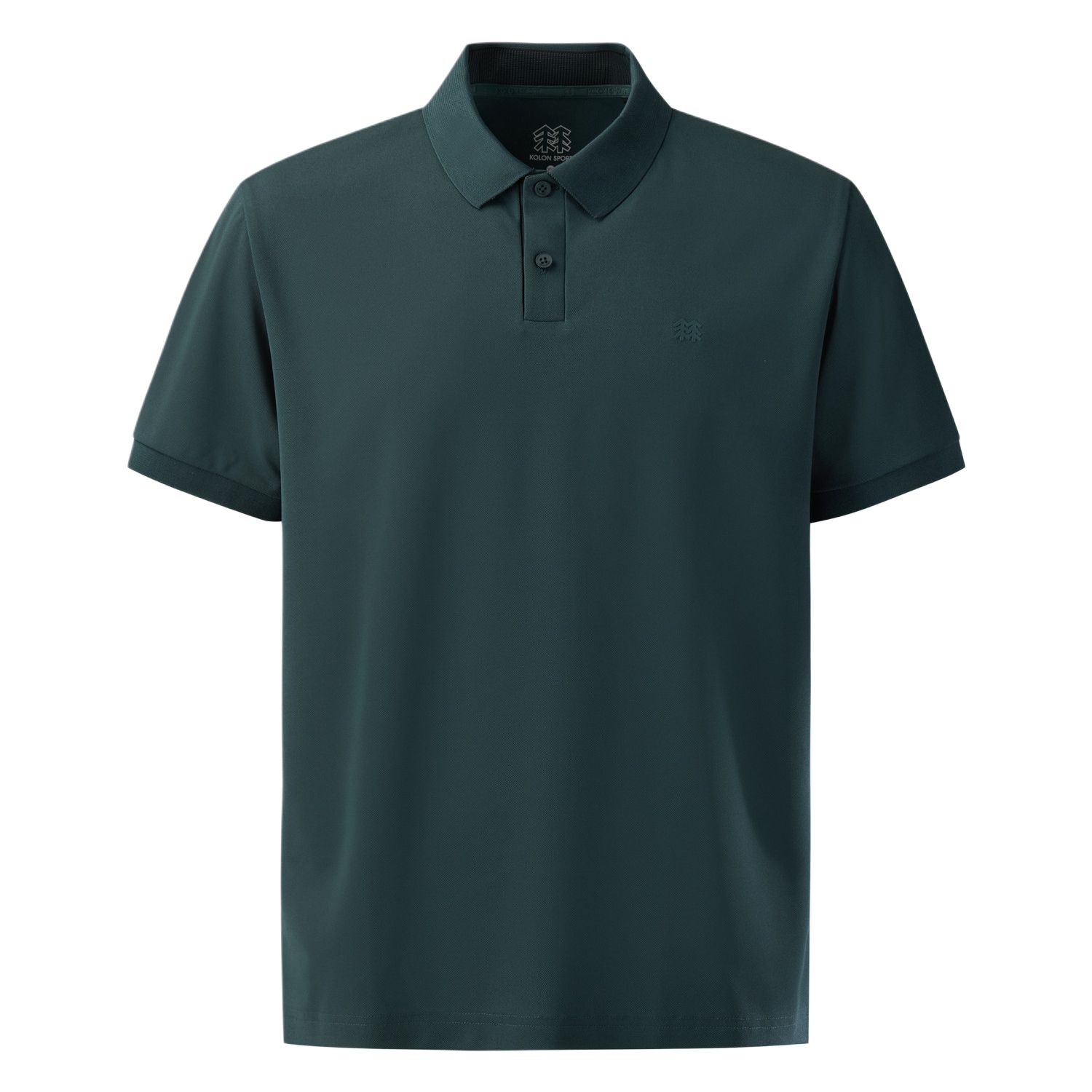 

Поло SS25 мужская KOLON SPORT, темно-зеленый