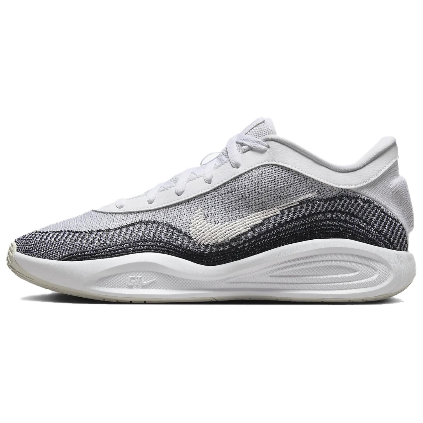 

Баскетбольные кроссовки GT Hustle мужские с низким верхом серые/белые Nike
