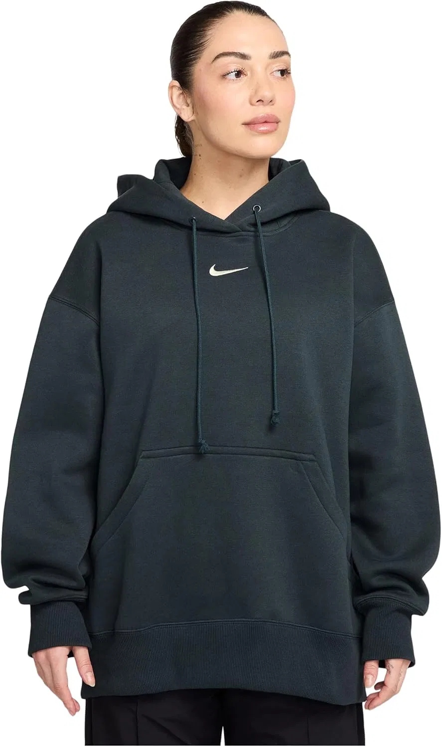 Толстовка Nike Phoenix Fleece Oversized, цвета Seaweed/Sail