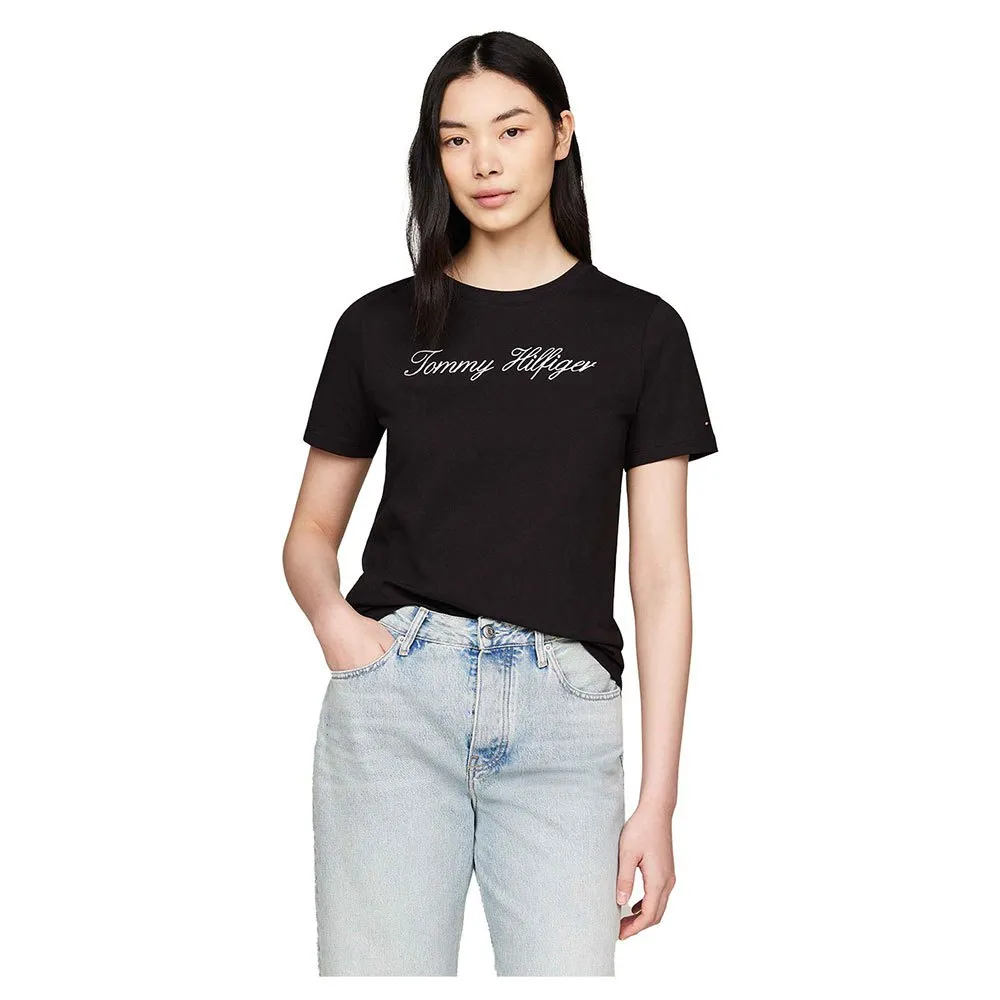 

Футболка Tommy Hilfiger Script, черный