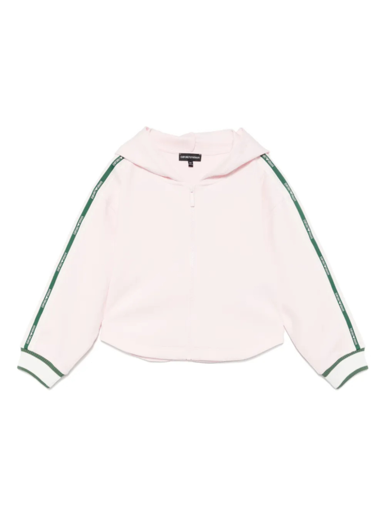 

Emporio Armani Kids худи на молнии, розовый