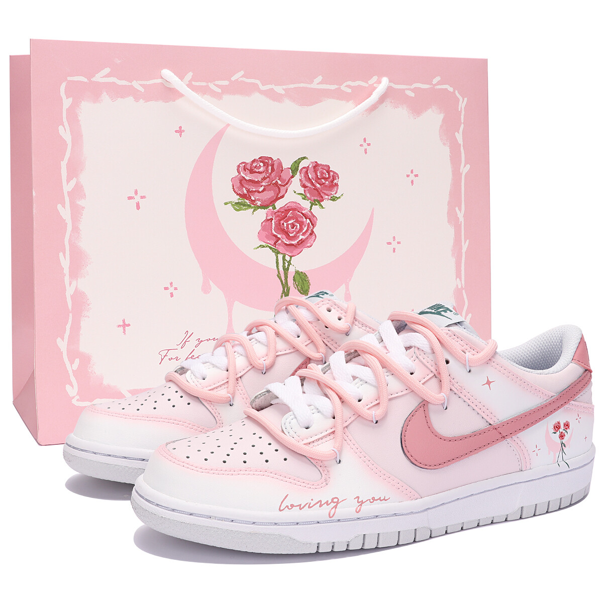 

Женские кроссовки для скейтбординга Nike Dunk, Chalk White