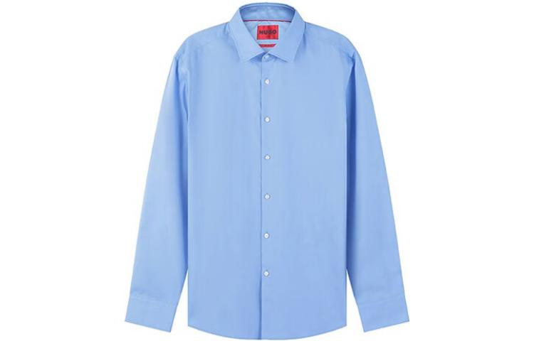 

Босс Хлопковая Рубашка HUGO BOSS, Синяя