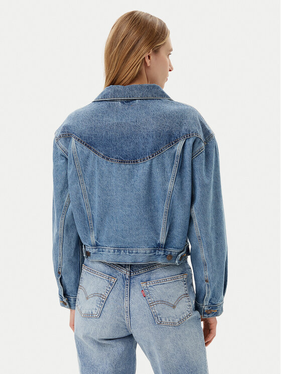 Свободный крой джинсовой куртки 90's 001WO-0000 Levi'S, синий — фото 3