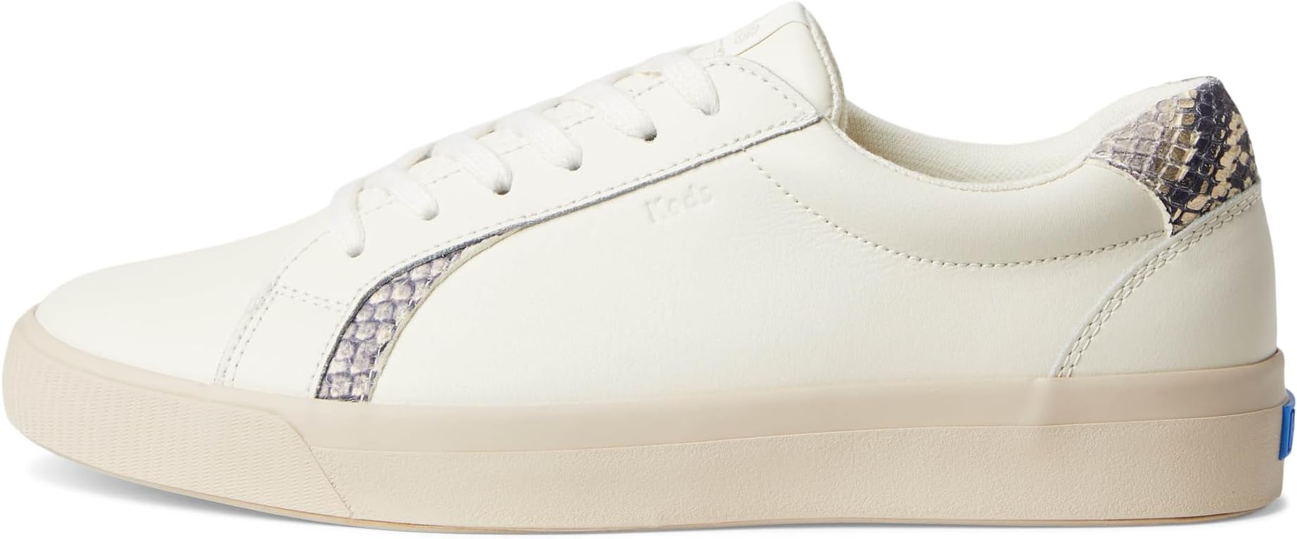 Кроссовки Keds Pursuit Lace Up, цвет Egret / Snake Leather — фото 4