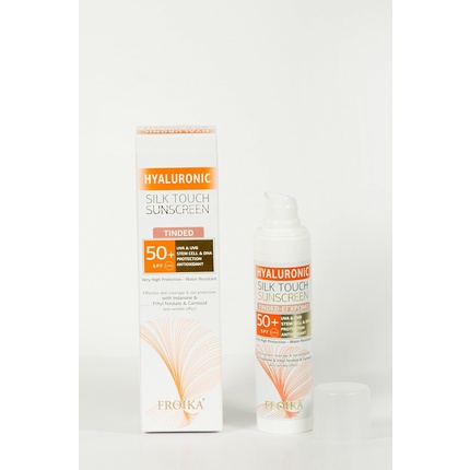 

Гиалуроновый Silk Touch тонирующий солнцезащитный крем SPF 50+ 40 мл Froika