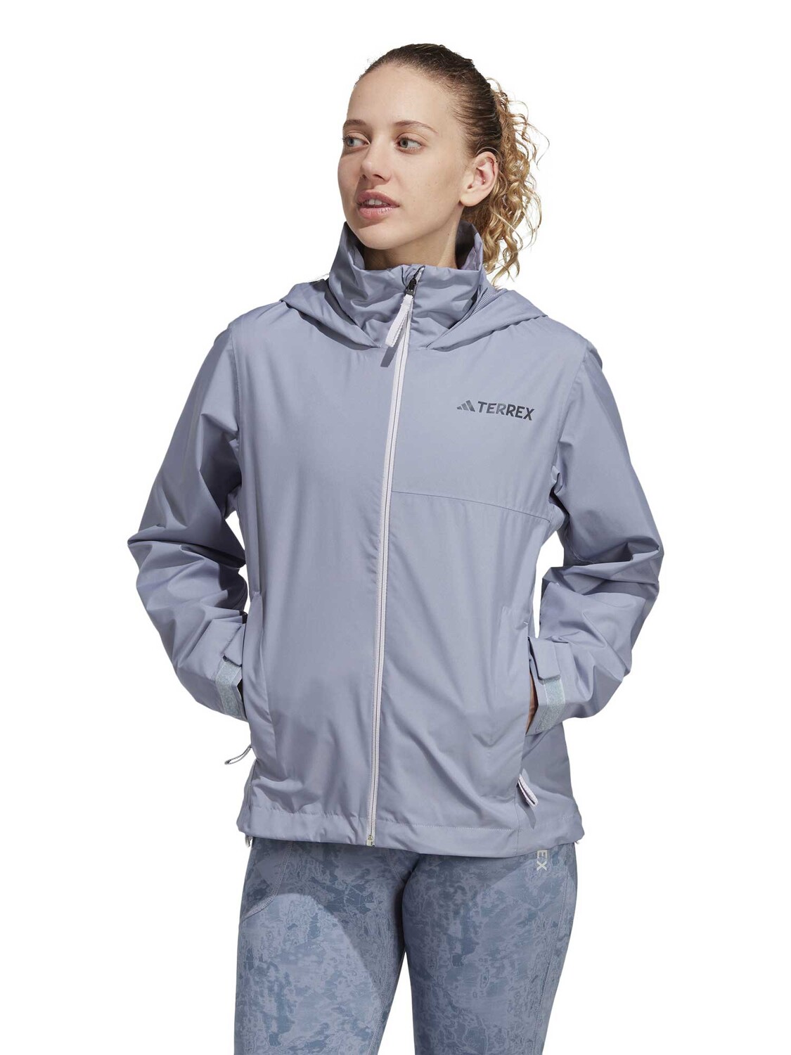 

Куртка Adidas Performance Terrex Multi RAIN.RDY 2-Layer, фиолетовый