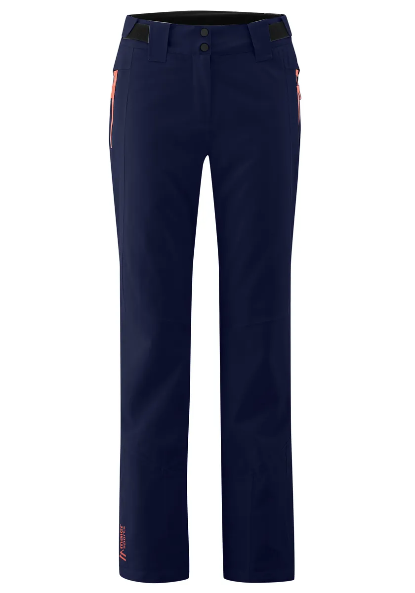 

Лыжные брюки Maier Sports "Coral Pants", женственные спортивные лыжные брюки узкого силуэта, синий