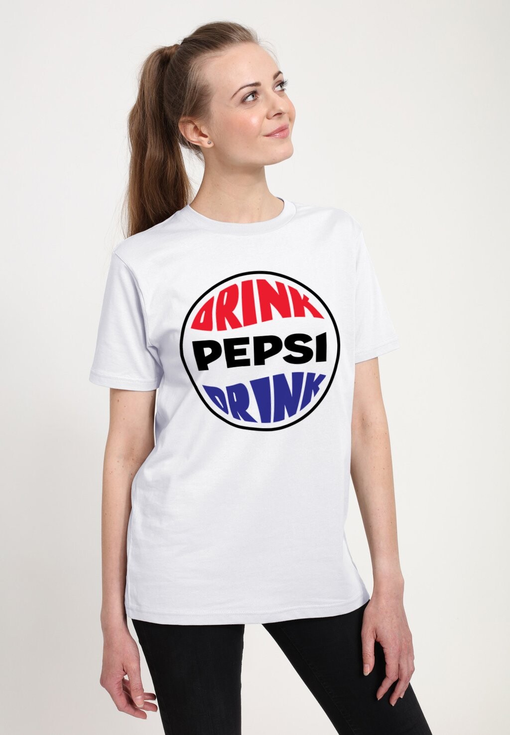 

Футболка с принтом PEPSI CLASSIC LOGO Henry Tiger, белый