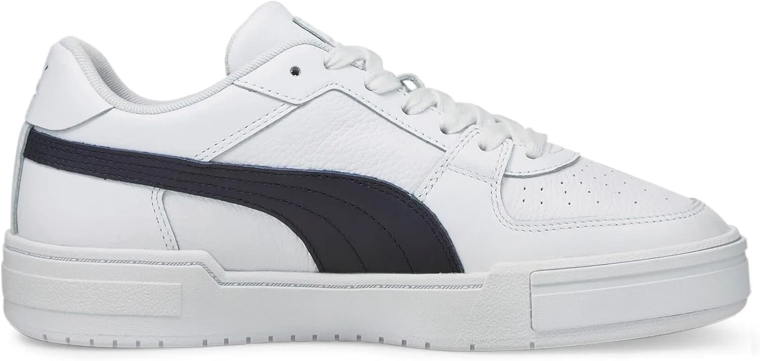 Кроссовки Puma Basket Classic из лакированной кожи, White Navy — фото 3