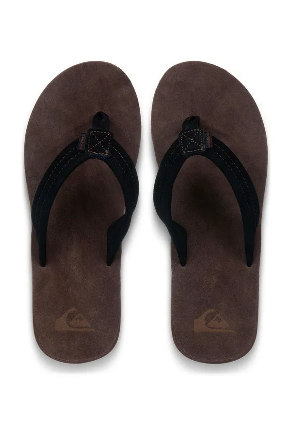 Сандалии carver 26 plus с т-образным ремешком Quiksilver, Brown — фото 2