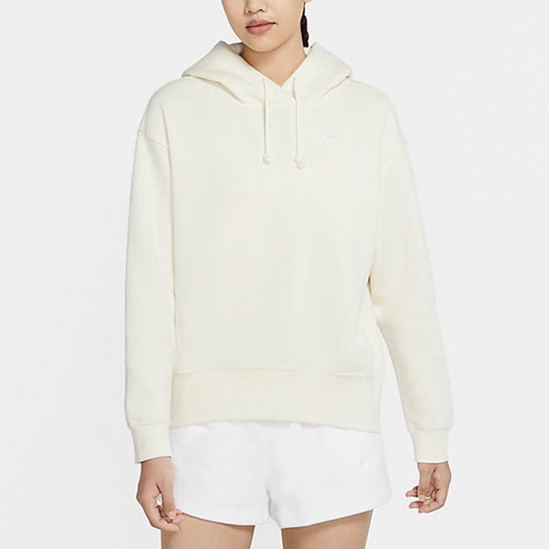 Худи (WMNS) AS W Nike Sportswear Hoodie FLC TREND COCONUT MILK — фото 2