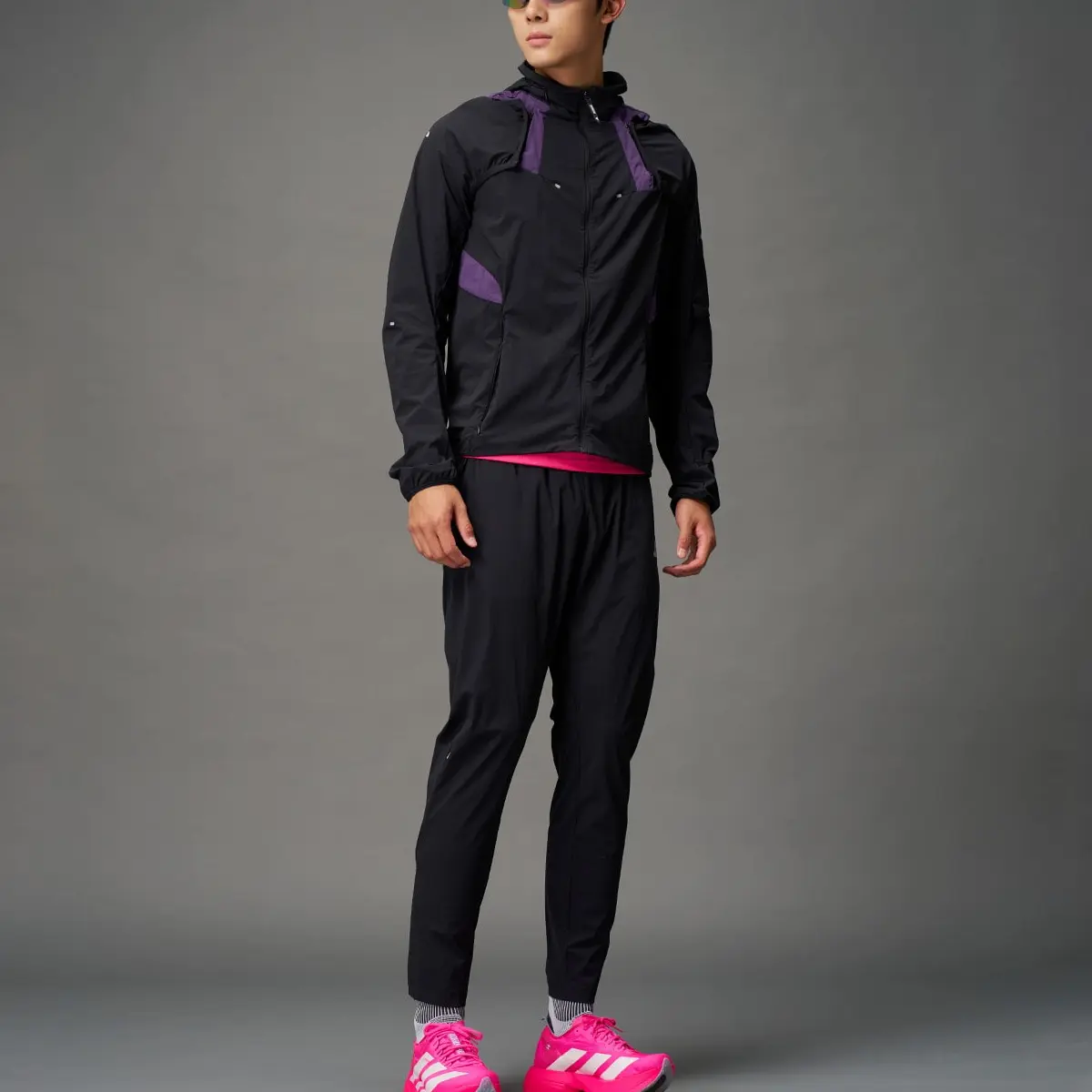 Adidas Беговые спортивные брюки RUN M WV Joggers мужские black — фото 3