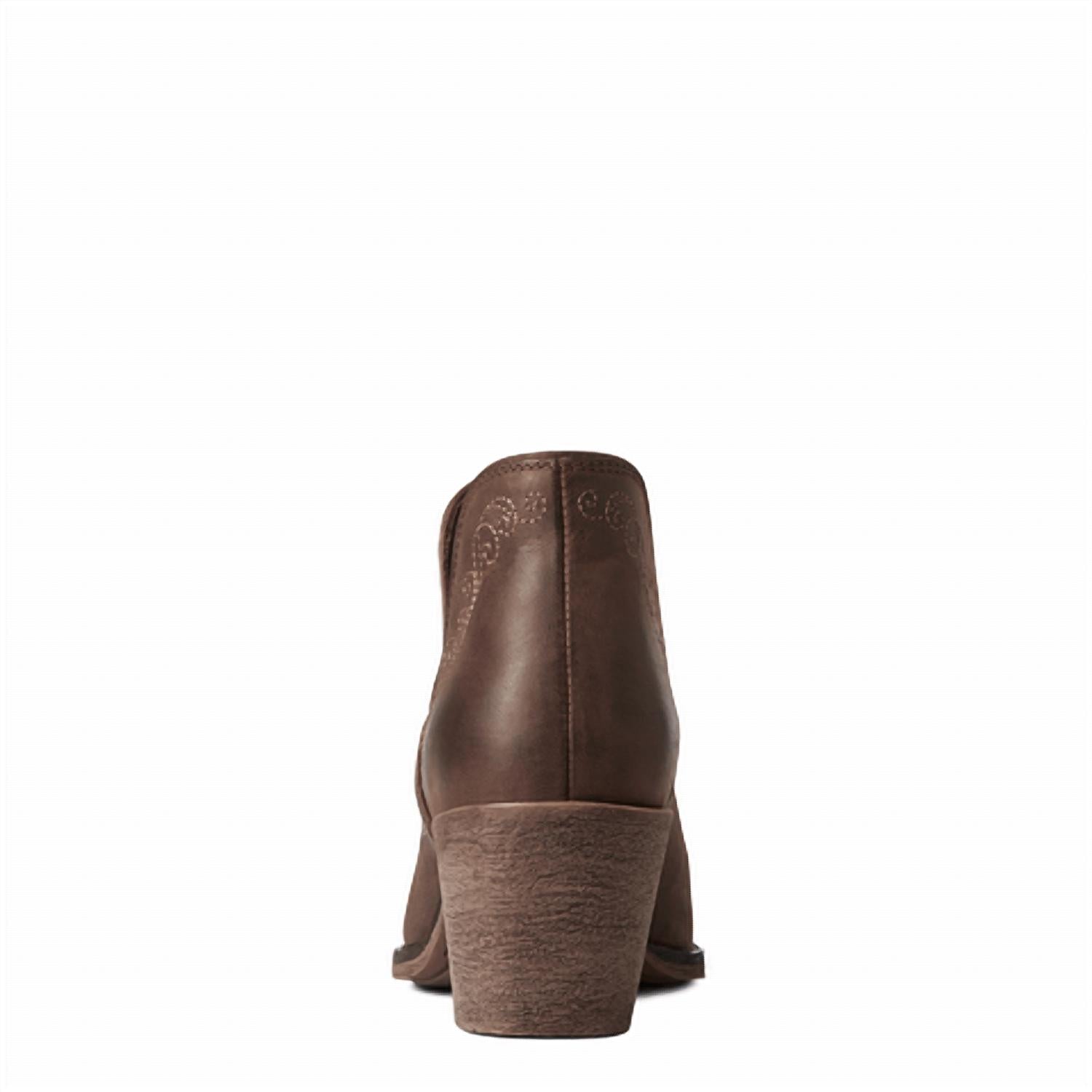 Женские ботинки Ariat Encore короткие на каблуке, темно-коричневый — фото 4