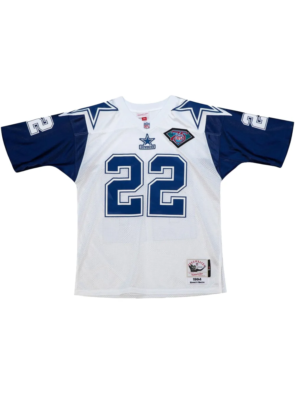 

Топ 1994 Emmitt Smith Dallas Cowboys Replica Mitchell & Ness, белый