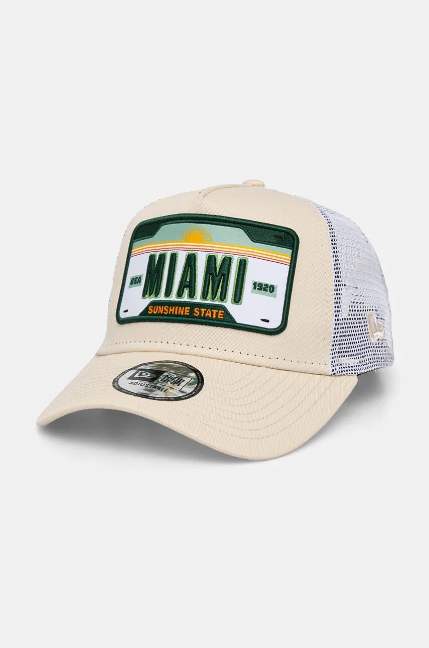 

Бейсбольная кепка New Era, бежевый
