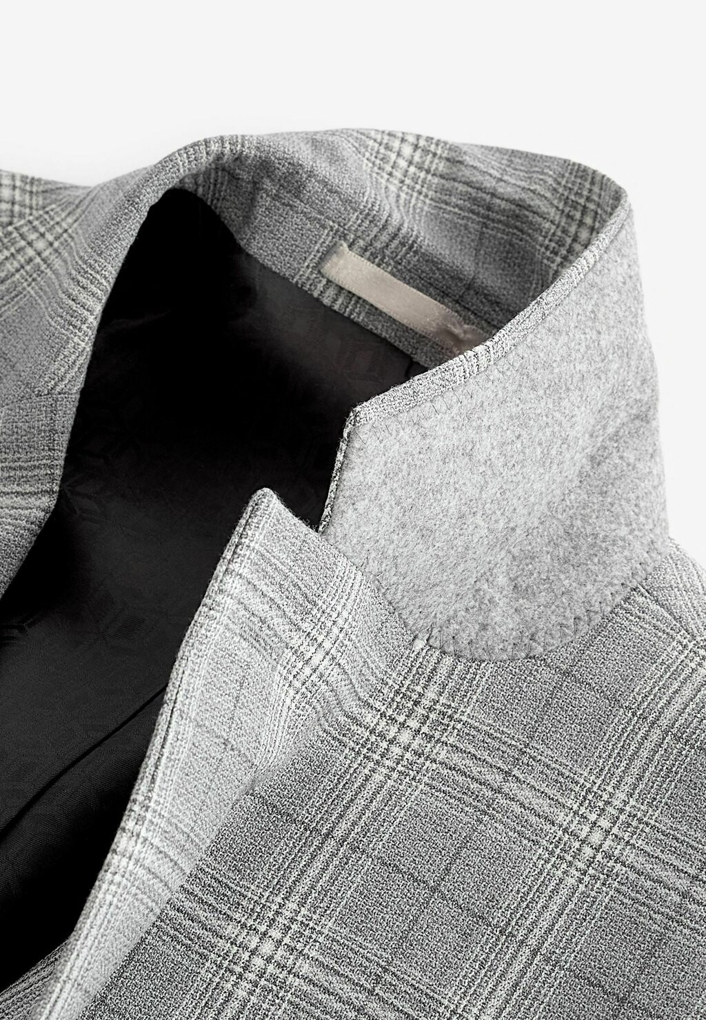 

Пиджак TAILORED FIT TEXTURED Next, серый