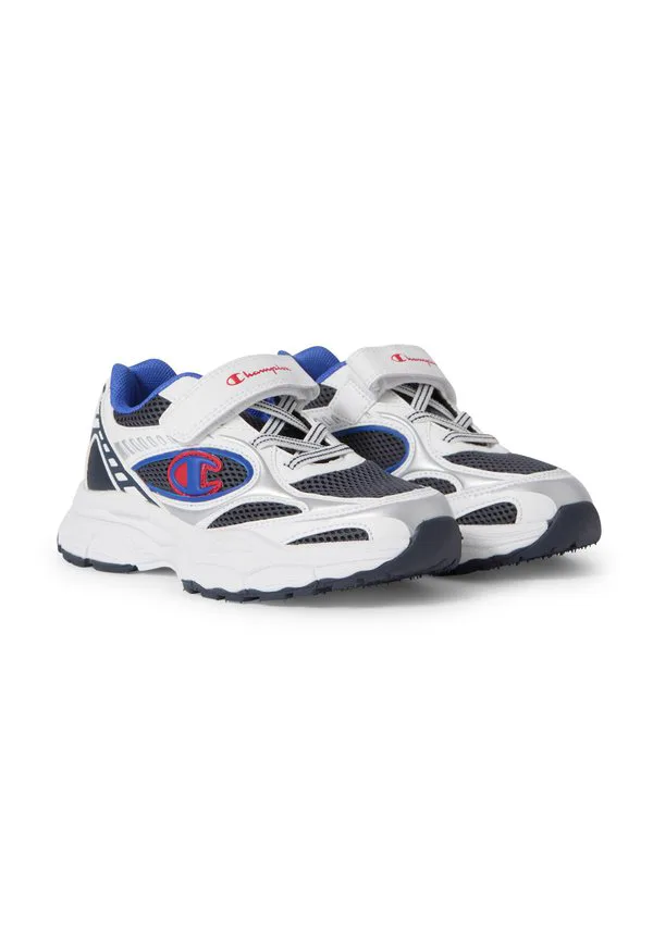 Кроссовки для бега в стиле ретро rt25 u ps с низким верхом Champion, Blue And White — фото 2