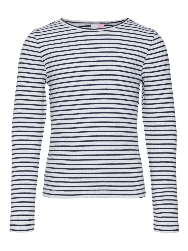 

Топ Vero Moda Girl, светло-серый меланж