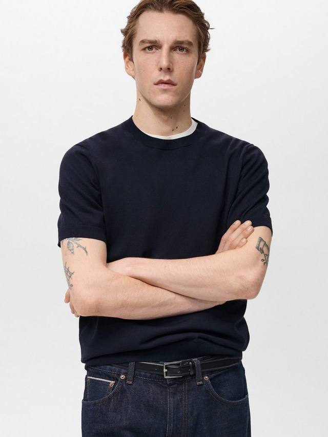 

Футболка Arraona Cotton Regular Fit Mango, Dark Blue