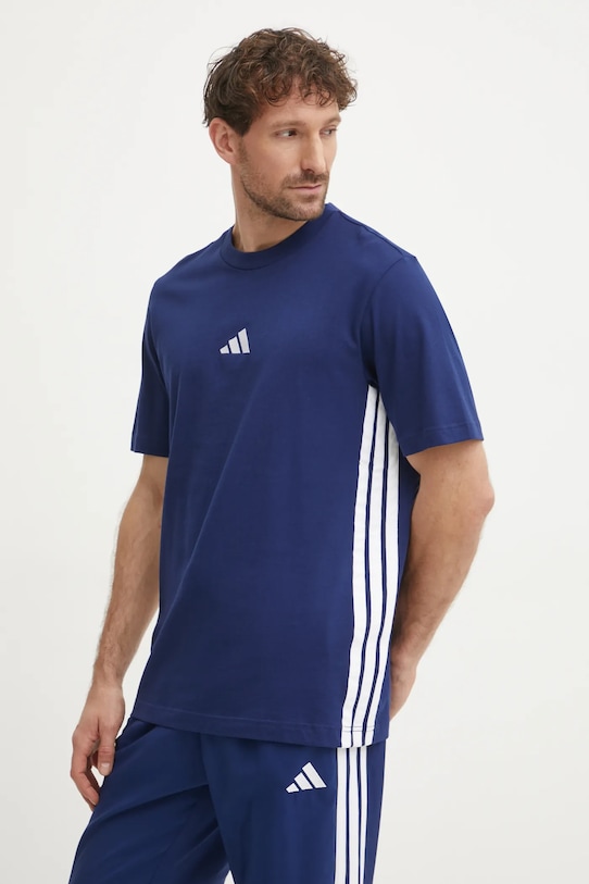 

Футболка хлопковая Essentials Adidas, темно-синий