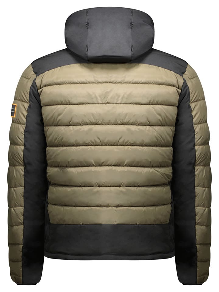 Geographical Norway Стеганая куртка «Аурелиан» цвета хаки — фото 4