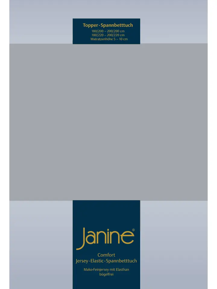 

Простыня Janine, цвет platin