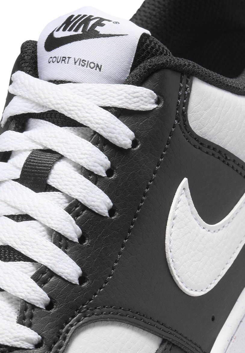 Кроссовки на шнуровке COURT VISION LOW Nike, черный — фото 4