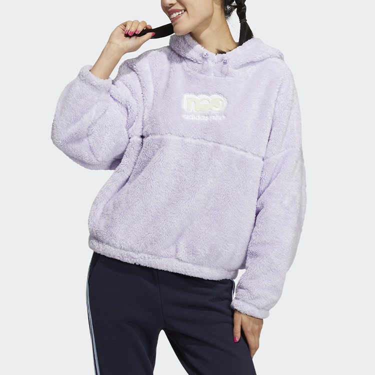Футболка W Brlv Hdy Светло-фиолетовая Adidas Neo — фото 3