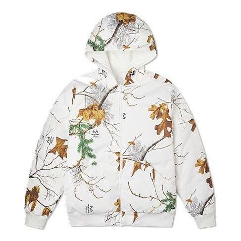 

Куртка real tree reversible jacket leaves printing 'casual white' Converse, белый