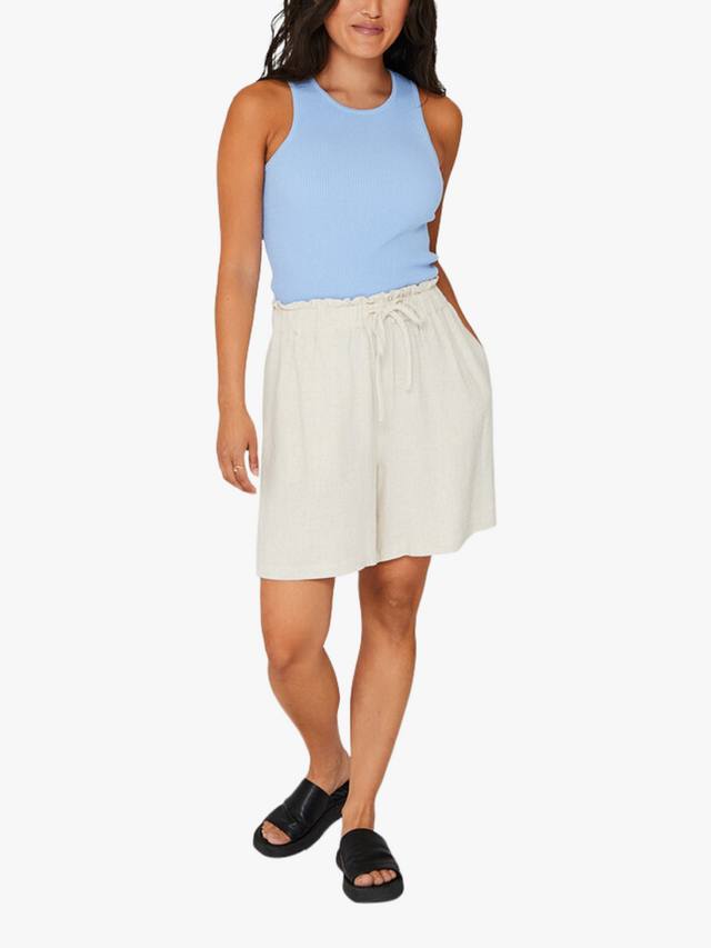 

Шорты Lerke из льняной смеси A-VIEW, Sand