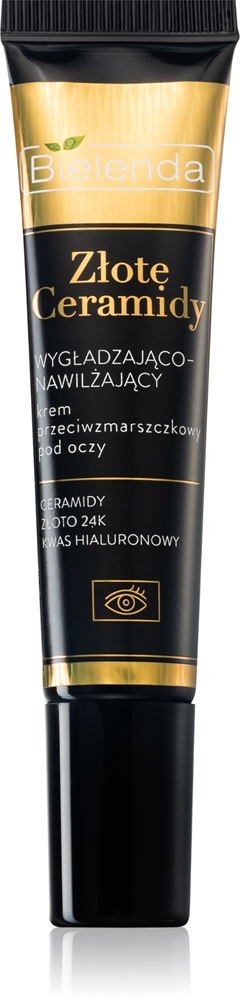 

Увлажняющий и разглаживающий крем для глаз с золотыми керамидами Bielenda, 15 мл