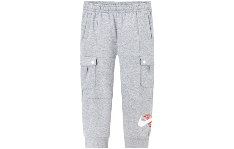 Детские карго-штаны для возраста 3-7 лет Rock Ridge Nike, серый — фото 3