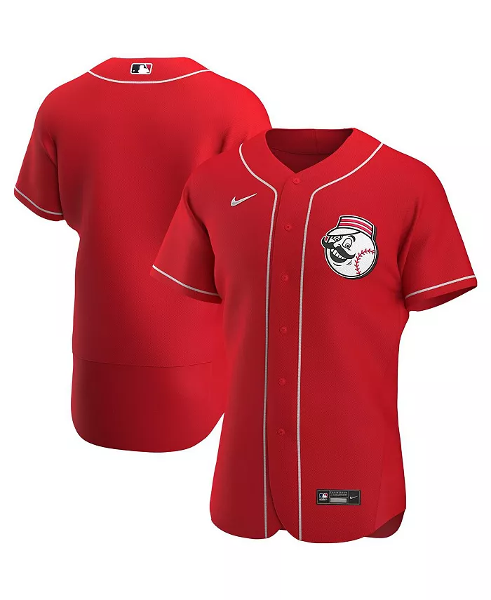 

Мужская футболка Cincinnati Reds Alternate Authentic Team Logo в алом цвете Nike