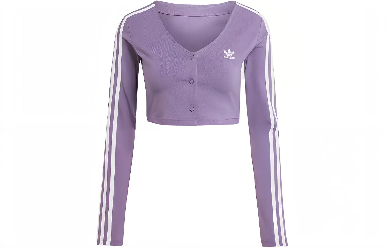 Футболка Adidas Originals тёмно-серо-фиолетовая — фото 2