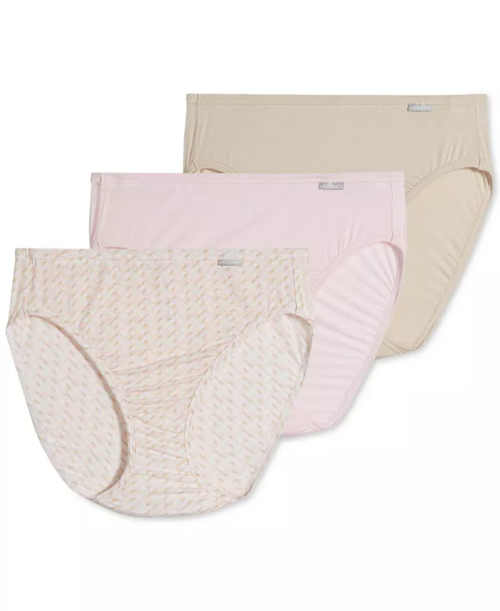 

Трусы Elance Super Soft French Cut Underwear 3 Pack 2071 Jockey, коричневый