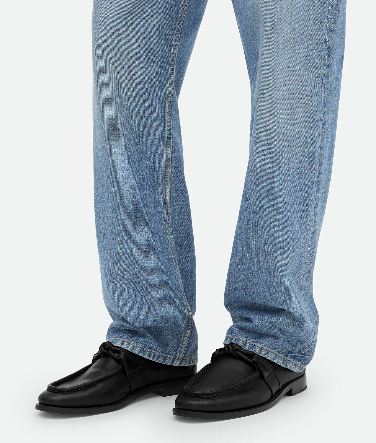 Astaire loafer BOTTEGA VENETA, черный — фото 2