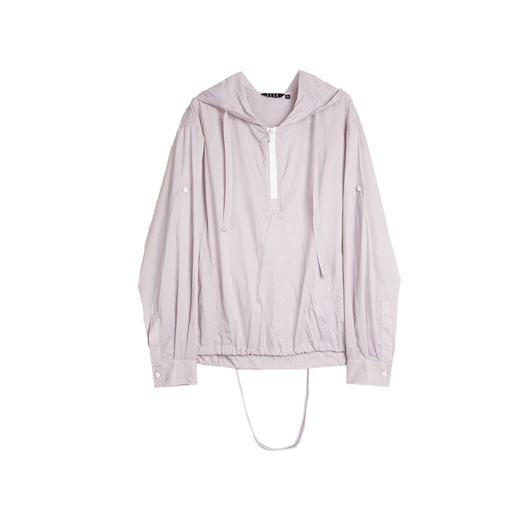 

ELLE Рубашка женская фиолетовая тонкая