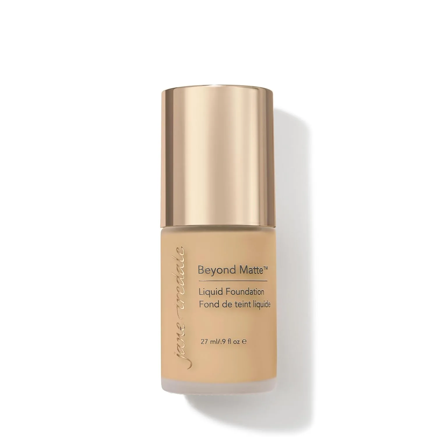 Jane Iredale Beyond Matte 3-в-1 Жидкая тональная основа. Легкое, наслаиваемое покрытие с полуматовым финишем. Веганский продукт, не тестируется на животных., M8
