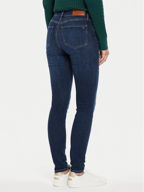 Джинсы skinny fit Como WW0WW42485 Tommy Hilfiger, синий — фото 3