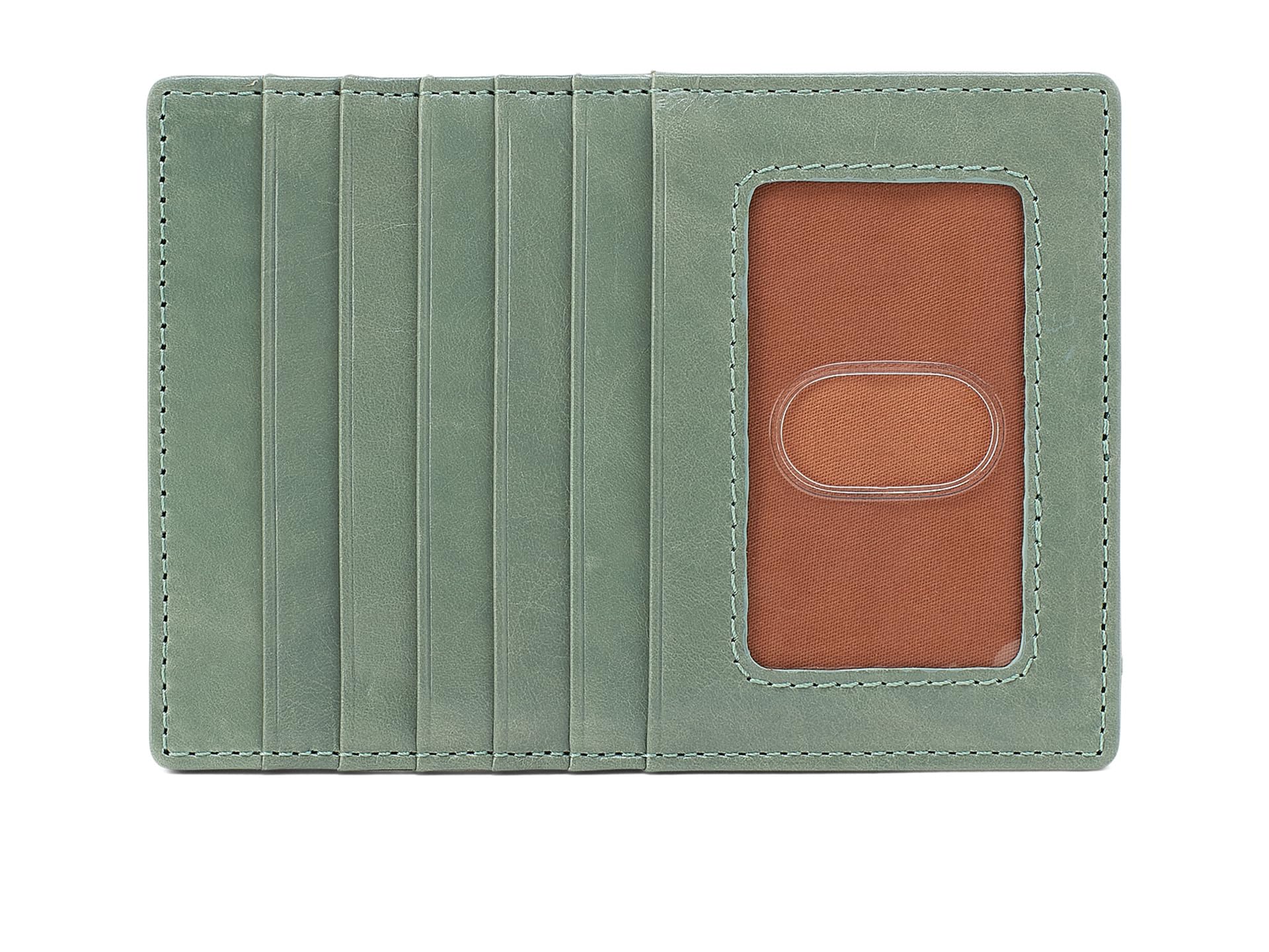 

Кошелек HOBO Euro Slide Card Case, цвет Jade