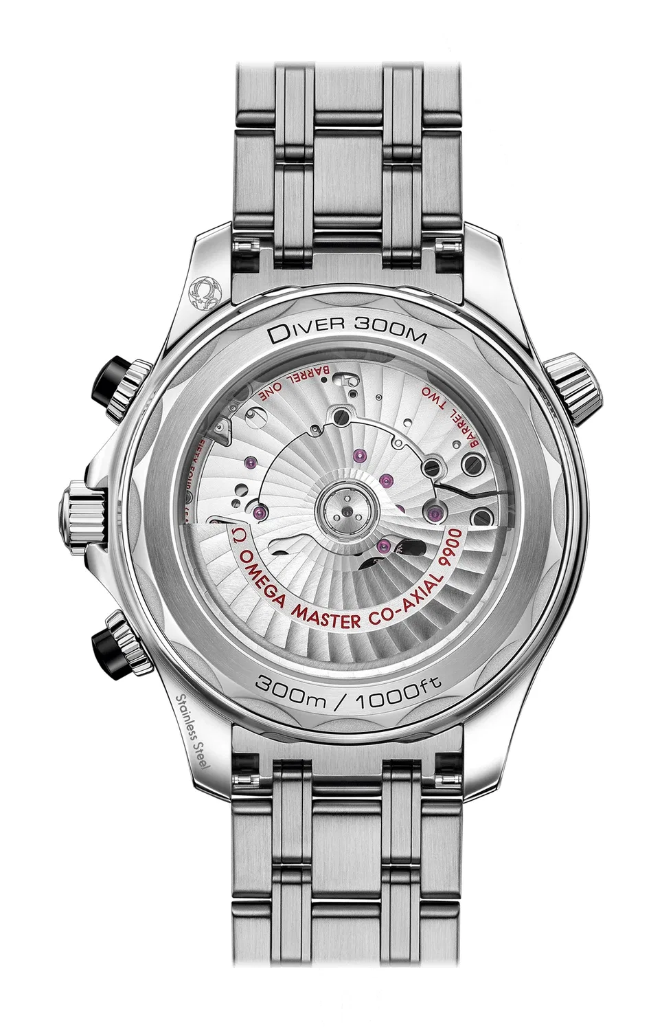 СИМАСТЕР ДАЙВЕР 300М OMEGA CO-AXIAL MASTER CHRONOMETER ХРОНОГРАФ 44 ММ - 210.30.44.51.01.001, черный — фото 2