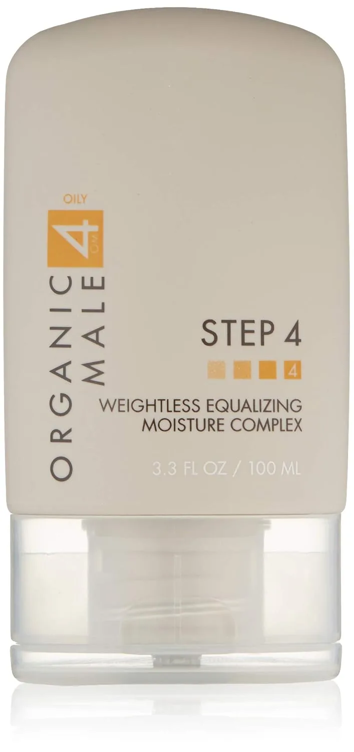 Крем для лица Organic Male — OM4 Oily Step : Невесомый выравнивающий увлажняющий комплекс, увлажняющий для жирной, 93.56 г