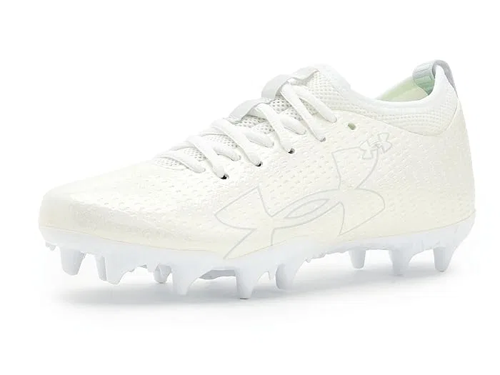 Футбольные бутсы Blur Select Jr Under Armour Kids, White/White/Halo Gray — фото 2